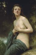 William-Adolphe Bouguereau Spring Breeze France oil painting artist
